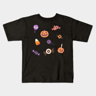 Cute Halloween Candy Kids T-Shirt